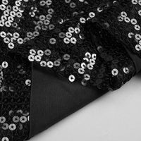 Noir Obsession Sequin Maxi Dress