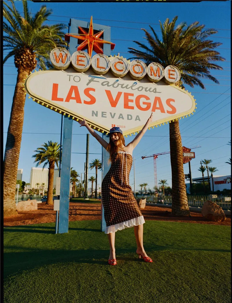 Lace Strapless Backless Sexy Midi Dress