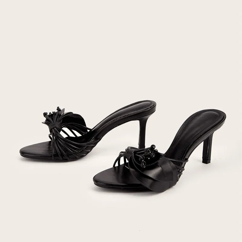 Bowknot Narrow band  High heels