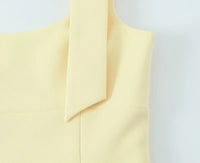 Shoulder Bow Sleeveless Top