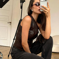 Sweet Heat Asymmetrical Top