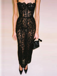 All Eyes On Lace Dress