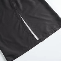 Strapless Backless Printed Long Dress