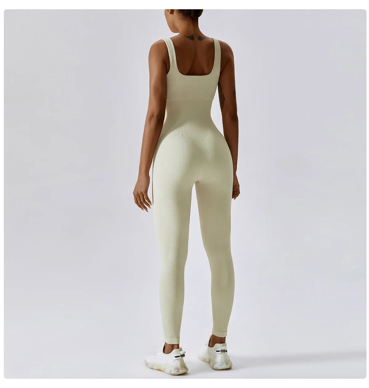 Seamless One-Piece Yoga Jumpsuit