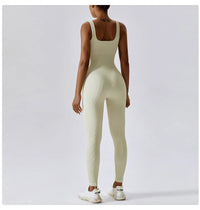 Seamless One-Piece Yoga Jumpsuit
