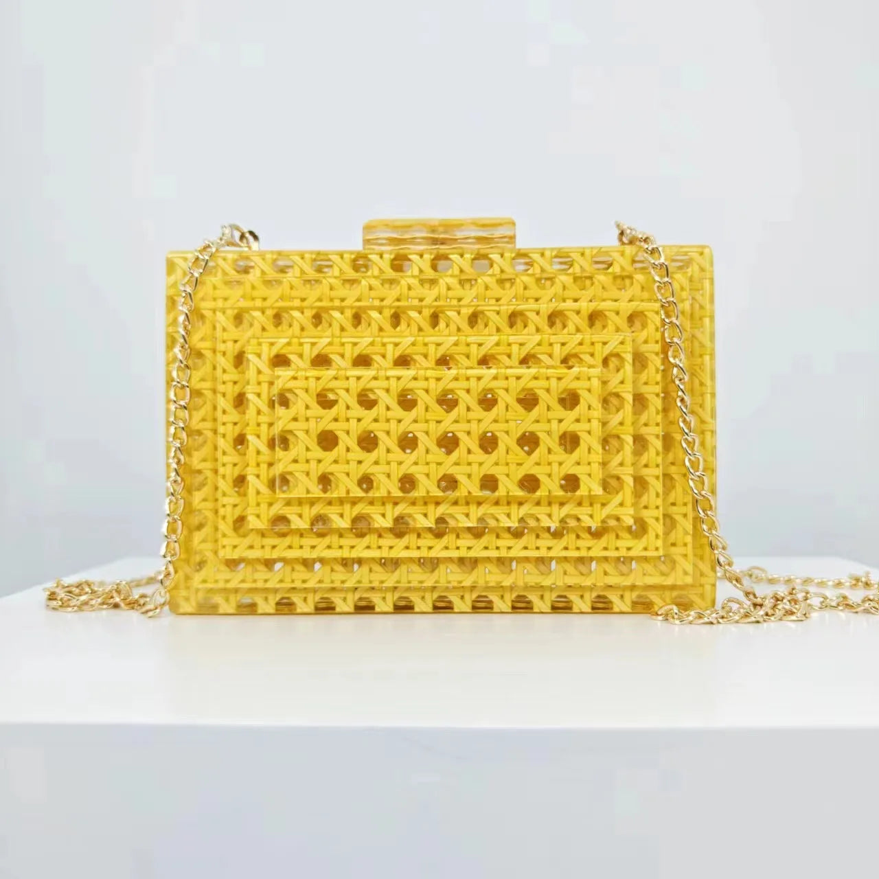 Honeycomb Glow Acrylic Bag