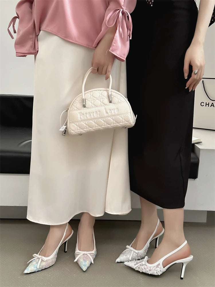 Love Letter Lace Slingbacks