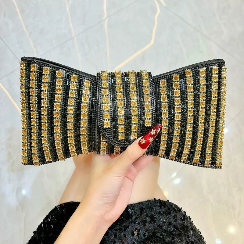 Glitz & Grace Bow Clutch