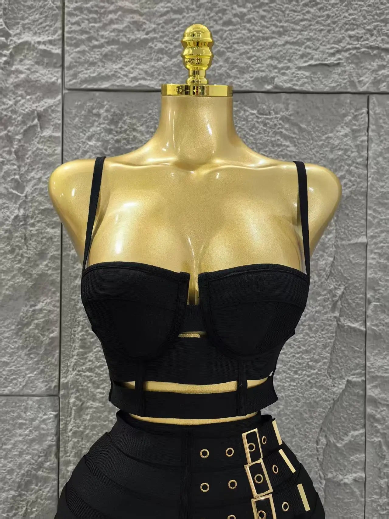 Buckle Up Babe Skirt Set