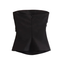 Ruched Tube Top
