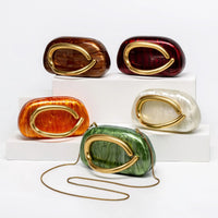 Closure Clutch Evening Bag