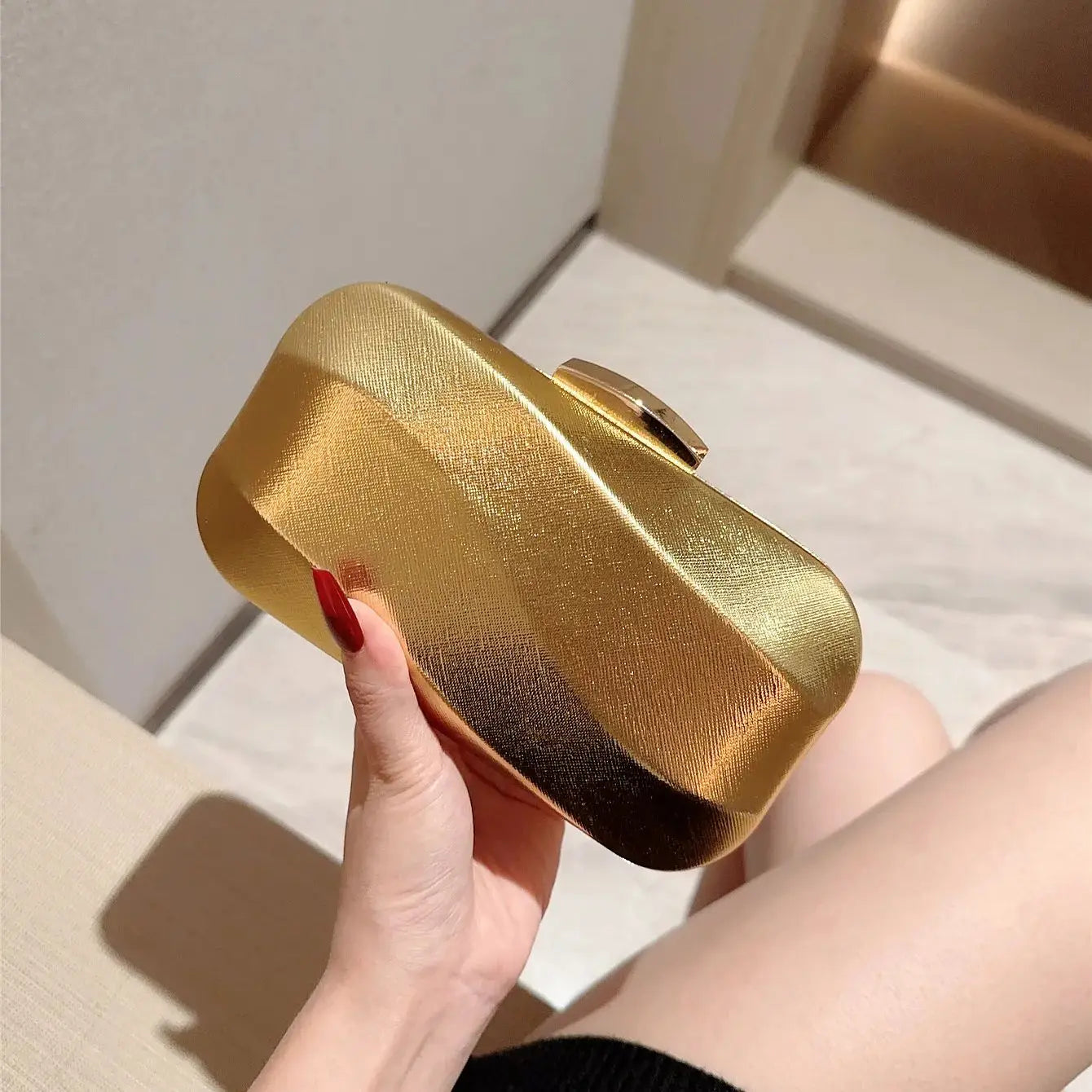 Gold Fever Mini Clutch