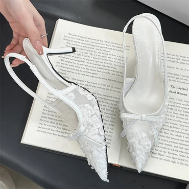 Love Letter Lace Slingbacks
