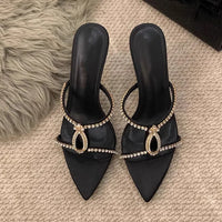 Luxury Rhinestones Gem Stiletto High heels