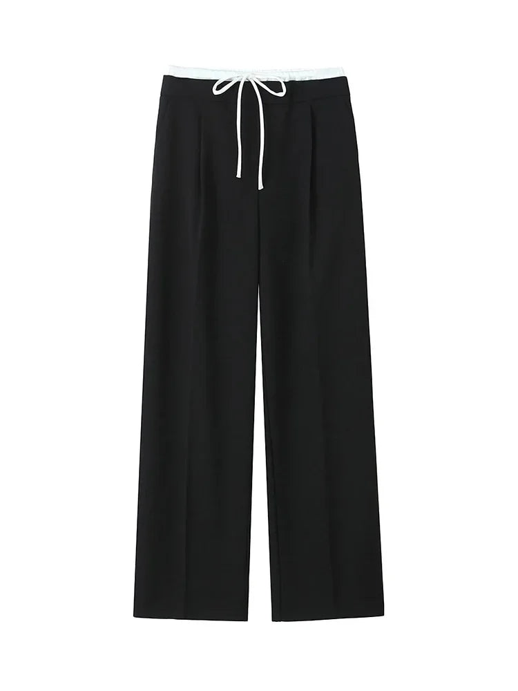 Luxe Lounge Wide-Leg Pants