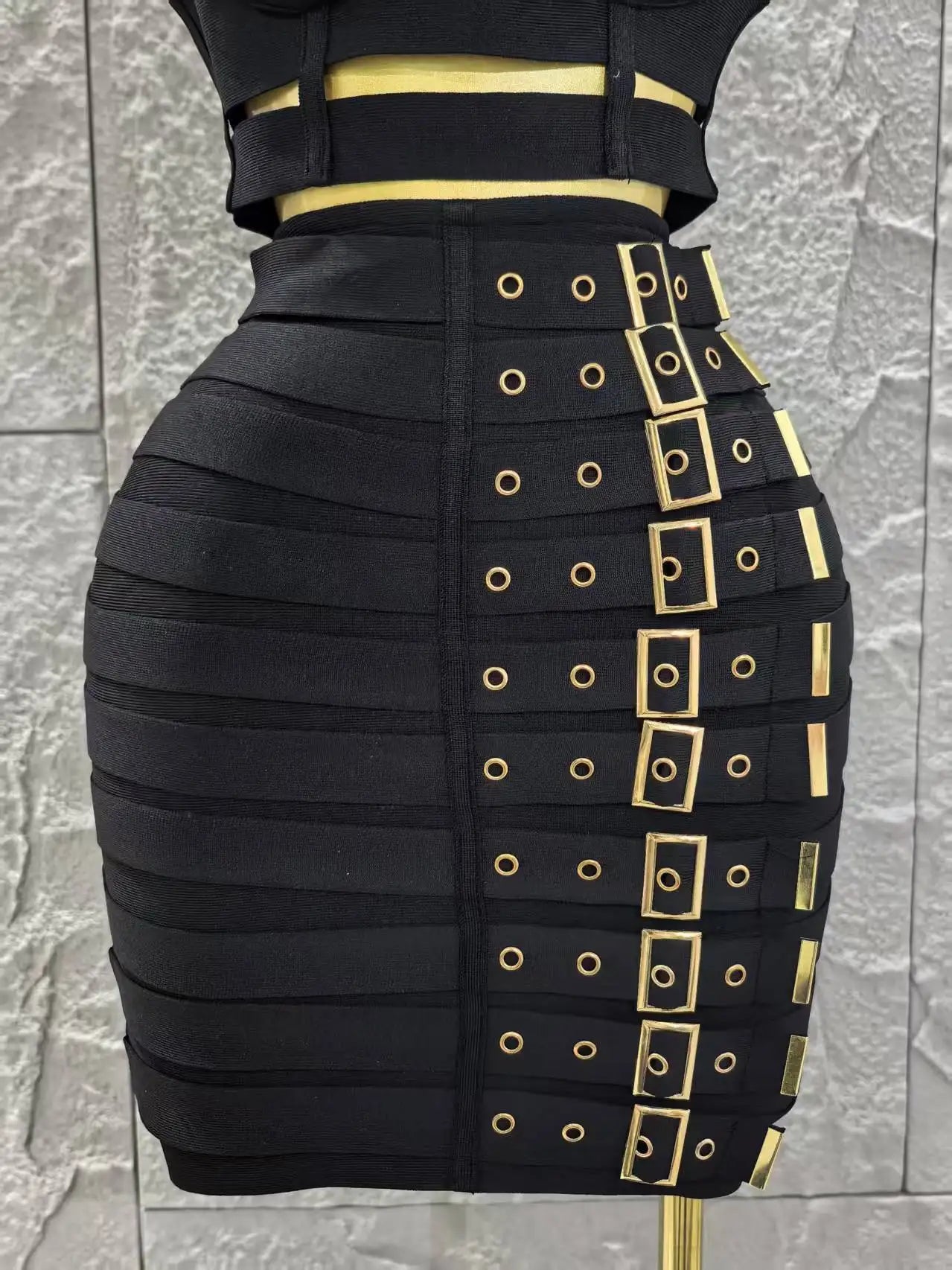 Buckle Up Babe Skirt Set