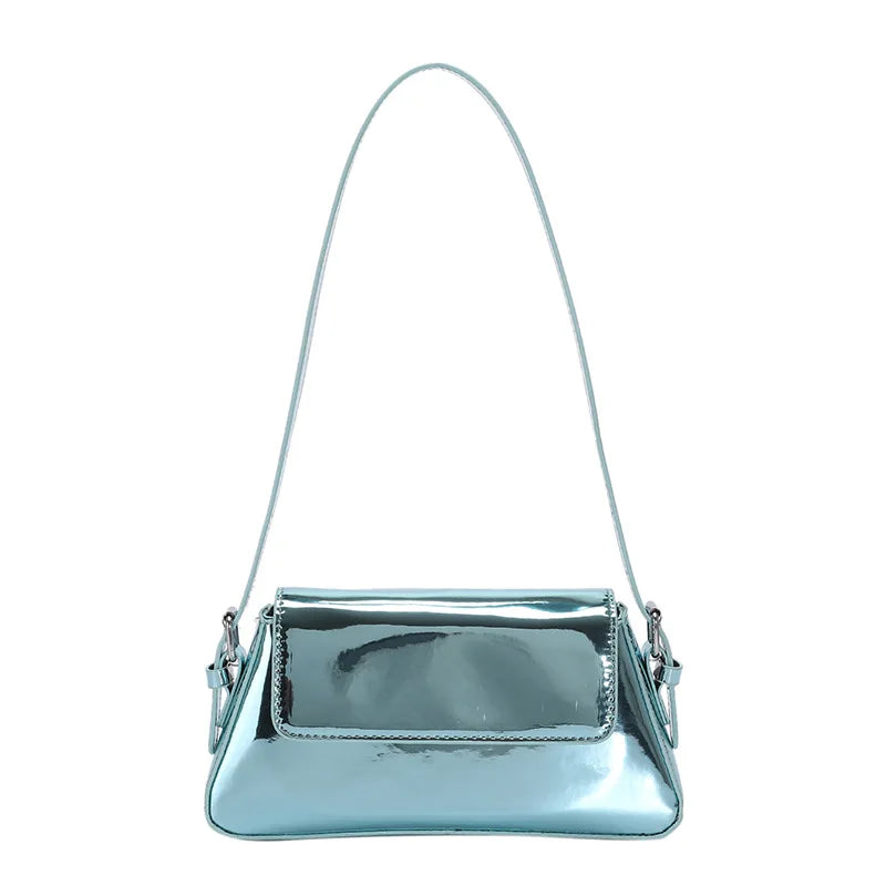 Liquid Metal Mini Shoulder Bag