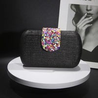 Woven Crossbody  Evening Clutch Bag