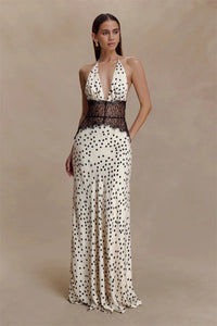 Polka Dot Passion Lace Maxi