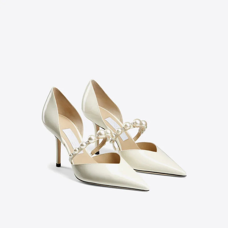 Pearl Whisper Stiletto Pumps
