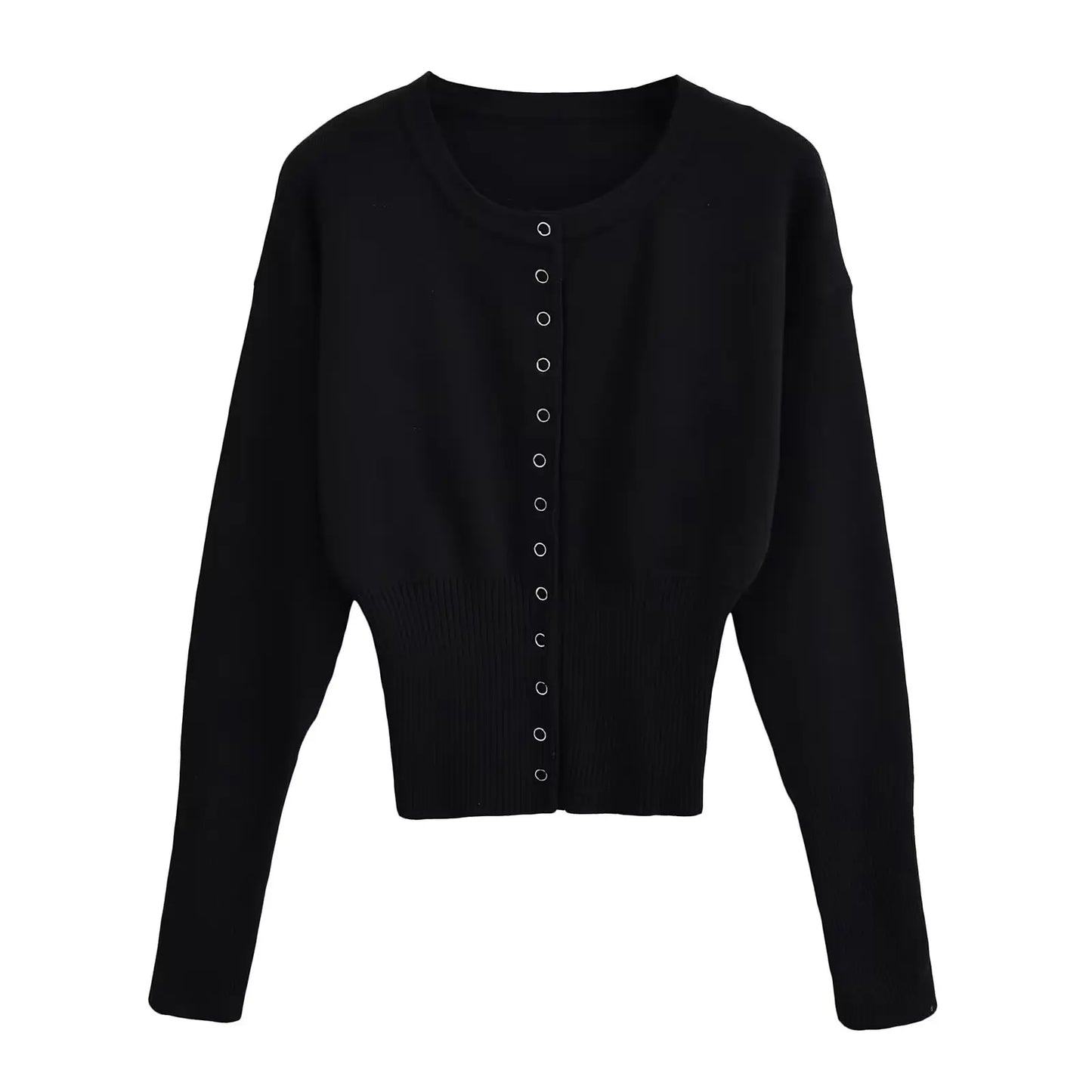 "It Girl" Waist-Detail Cardigan