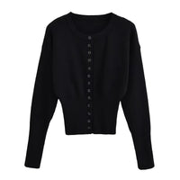"It Girl" Waist-Detail Cardigan