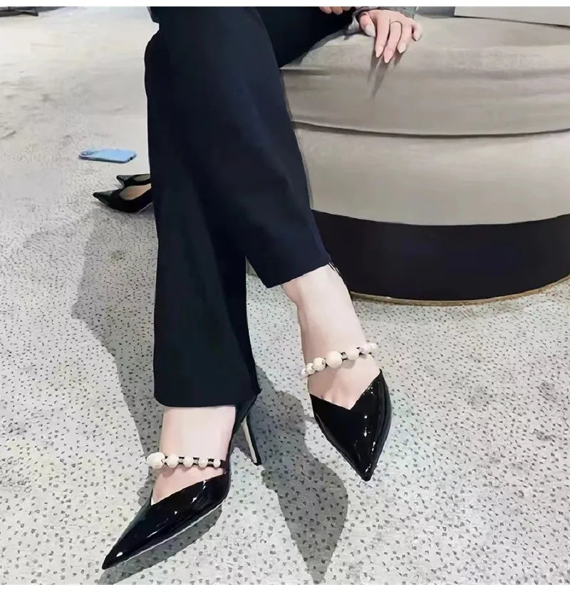 Pearl Whisper Stiletto Pumps