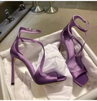 Square Toe Stiletto Heels