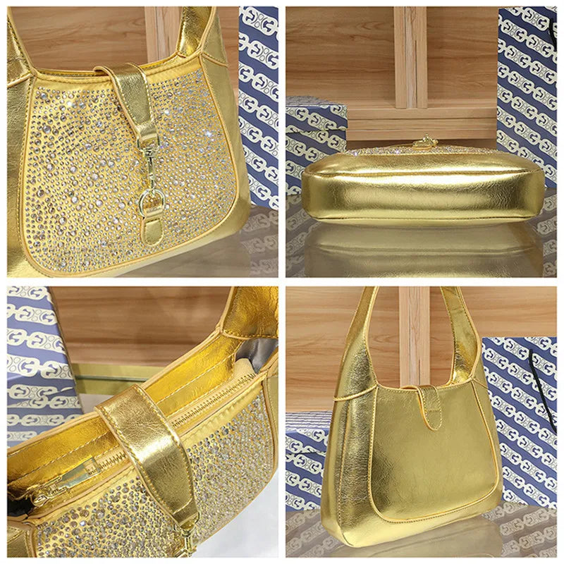 Shiny Crystal Shoulder Bag