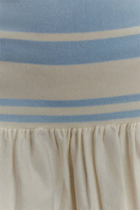 Spaghetti Strap Sleeveless Backless Ruffle Patchwork Mini Dress