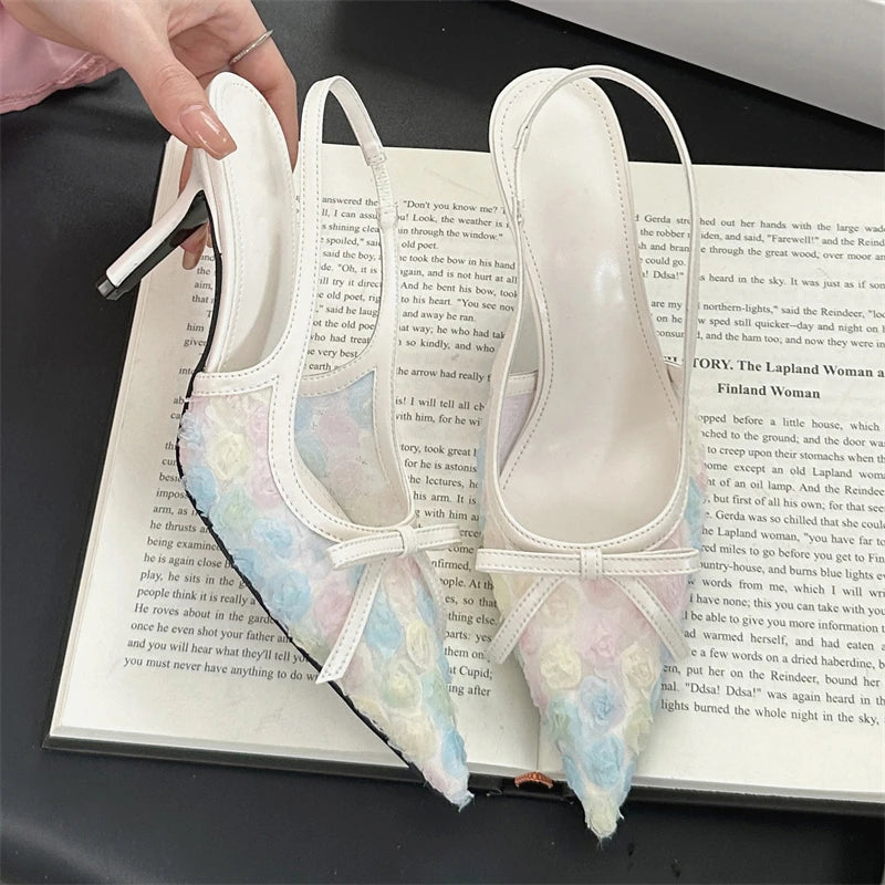 Love Letter Lace Slingbacks