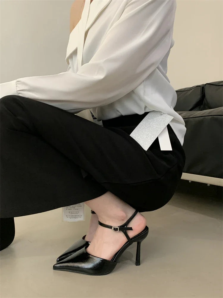 Seductive Point Sling Heels