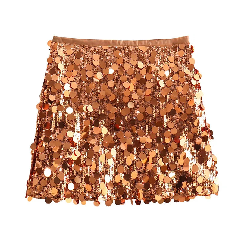 Nightfall Glam Mini Skirt