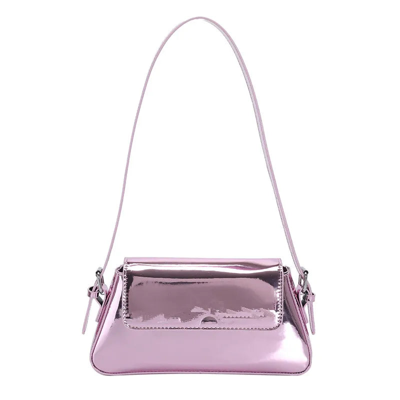 Liquid Metal Mini Shoulder Bag