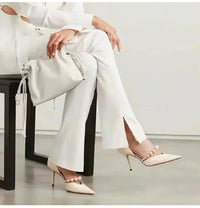 Pearl Whisper Stiletto Pumps