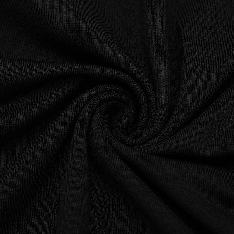 Deep V Neck Long Sleeve Sexy Mini Dress