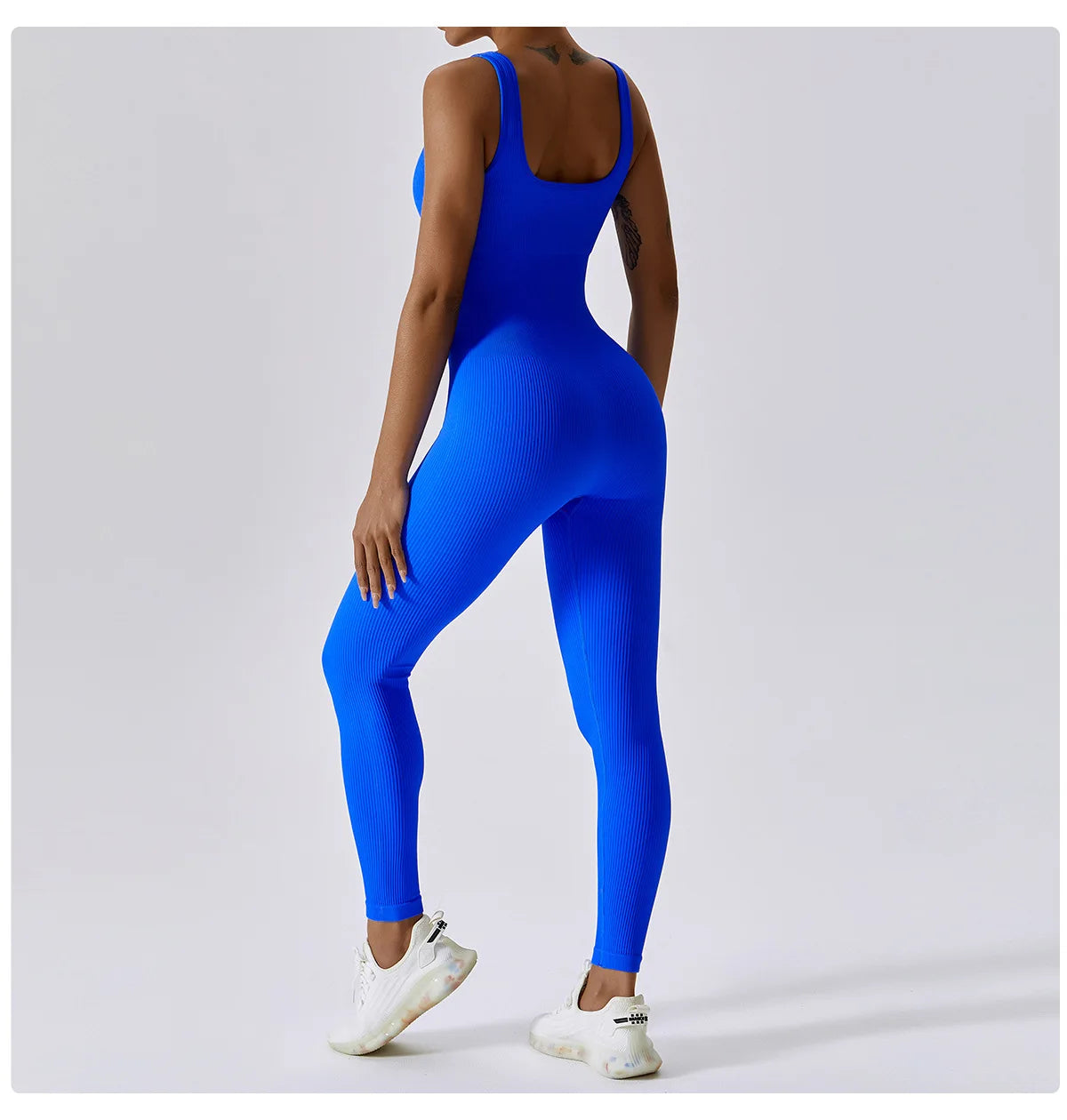 Seamless One-Piece Yoga Jumpsuit