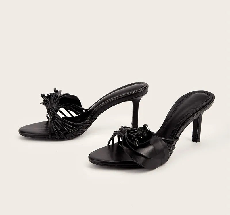 Bowknot Narrow band  High heels