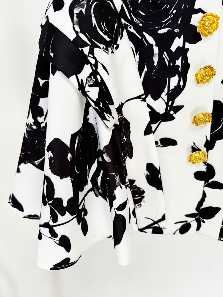 Rosé Authority Mini Skirt