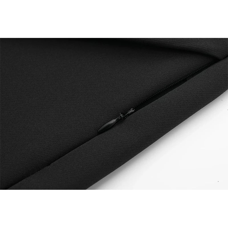 Asymmetric High Waist Mini Skort