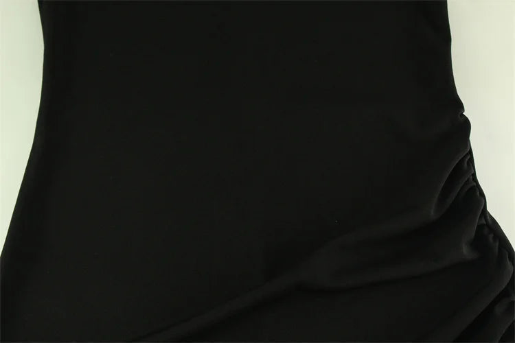 Late Night Lace Hollow Out Mini Dress