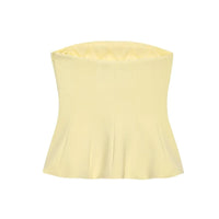 White Pink Bustier Camisole Tube Tops