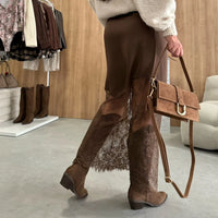 Lace Trim Muse Skirt