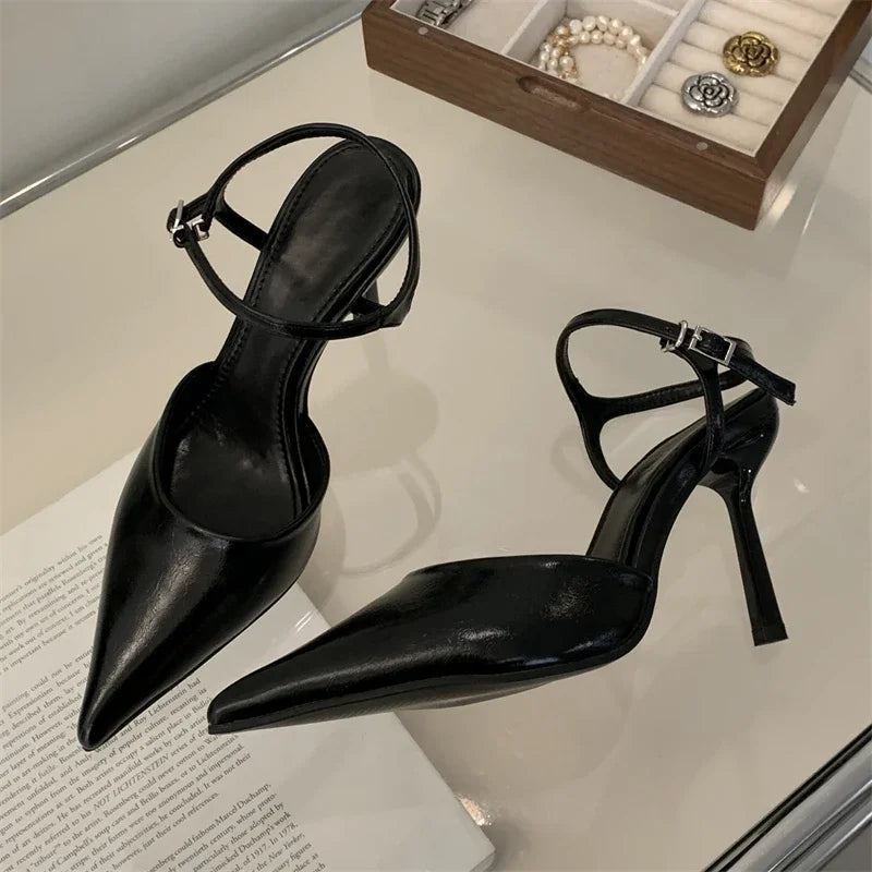 Seductive Point Sling Heels