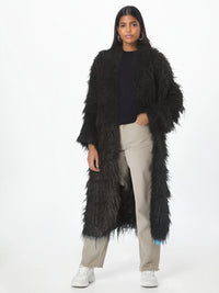 Snowfall Drama Maxi Coat