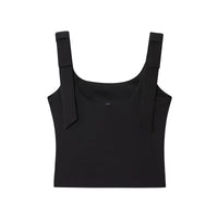 Shoulder Bow Sleeveless Top