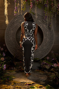 Wild Intentions Hollow Out Maxi Dress