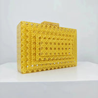Honeycomb Glow Acrylic Bag