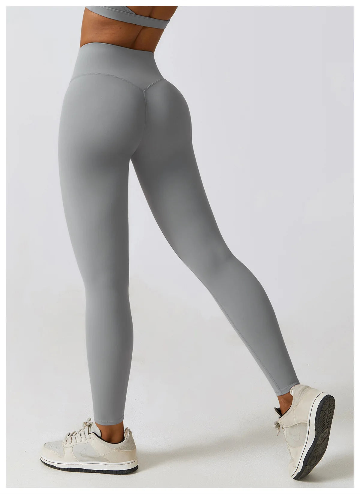 Crop Top Long Sleeve Leggings Set