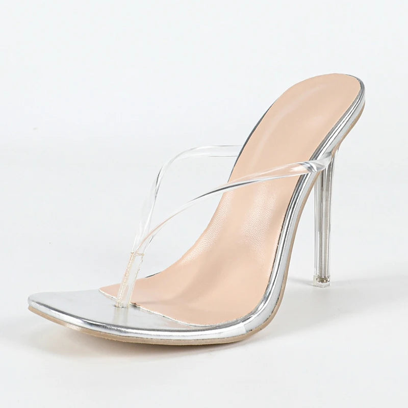 Glass Slipper Baddie Heels
